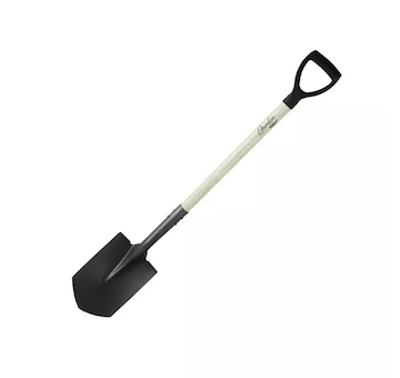 Dedra 80C003 Rýč ostrý, dřevěná násada,plastová rukojeť D 120cm