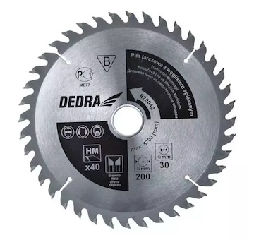 Dedra H15048C Pilový kotouč do dřeva 48z průměr 150x10 mm