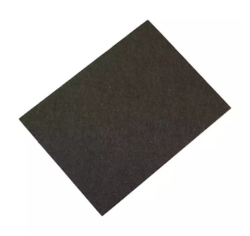 Dedra M311.206 Plstěná samolepicí podložka 1 ks, čtverec 200x150 mm,hnědá