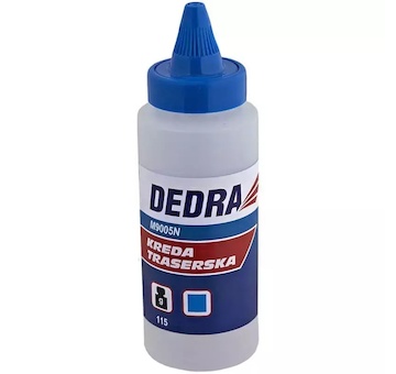 Dedra M9005N Značkovací křída 115g, modra