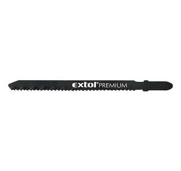 EXTOL PREMIUM 8805203 plátky do přímočaré pily 5ks, 75x2,5mm, Bi-metal