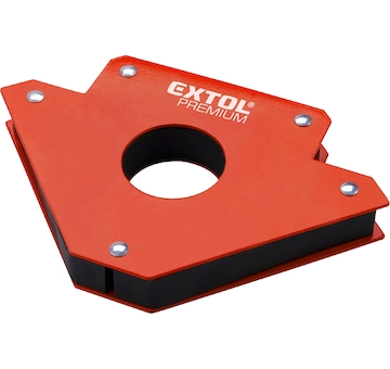 EXTOL PREMIUM 8815190 magnet-úhelník svařovací, 45°-90°-135°, nosnost do 34kg