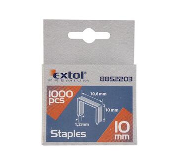 EXTOL PREMIUM 8852205 spony, balení 1000ks, 14mm, 10,6x0,52x1,2mm