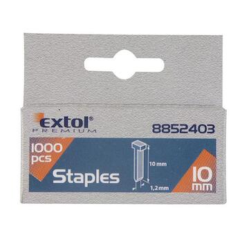 EXTOL PREMIUM 8852405 hřebíky, balení 1000ks, 14mm, 2,0x0,52x1,2mm