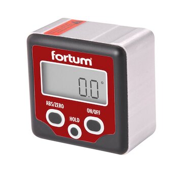 FORTUM 4780200 sklonoměr digitální, 0°-360°