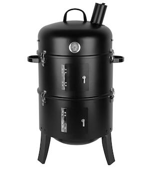 Gril Strend Pro Smoker, BBQ, na dřevěné uhlí, 3v1 grilování, uzení a vodní uzení, 440x780 mm 2210295