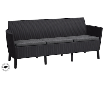 Keter SALEMO 3 seater sofa - grafit 244100