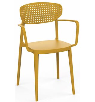 Rojaplast Křeslo AIRE ARMCHAIR - hořčicově žlutá 541205