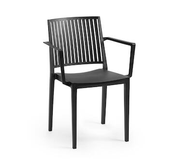 Rojaplast Křeslo BARS ARMCHAIR - černá 461900