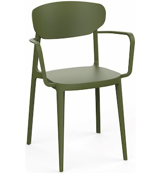 Rojaplast Křeslo MARE ARMCHAIR - olivová 551514