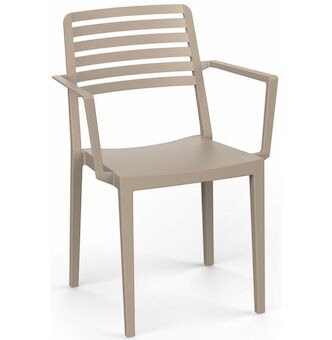 Rojaplast Křeslo ROW ARMCHAIR - taupe 561802