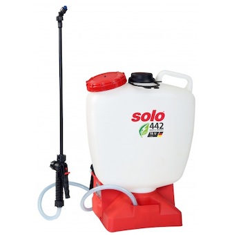 SOLO 442 zádový postřikovač - 1x aku 18V/2.5Ah, 16L, 4bar, 4.5kg