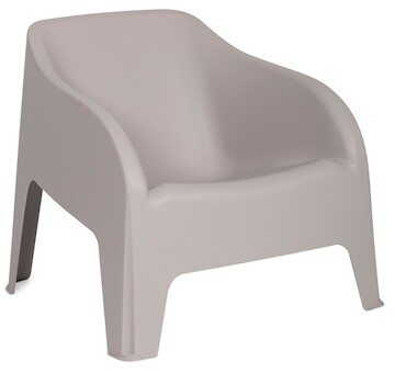 TOOMAX PETRA ARMCHAIR plastové křeslo - šedá Z0185S0--2501