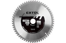 EXTOL CRAFT 19113 kotouč pilový s SK plátky, O 250x2,8x30mm, 60T