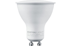 EXTOL LIGHT 43033 žárovka LED reflektorová, 510lm, 7W, GU10, teplá bílá