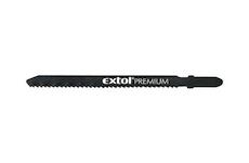 EXTOL PREMIUM 8805203 plátky do přímočaré pily 5ks, 75x2,5mm, Bi-metal