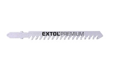 EXTOL PREMIUM 8805300 plátky do přímočaré pily s SK zuby 3ks, 100x1,5mm