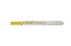 EXTOL PREMIUM 8805505 plátky do přímočaré pily 5ks, 75x2,5mm, HCS