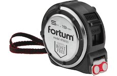 FORTUM 4780105 metr svinovací NEREZ, 5m, š. pásky 19mm