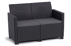 Keter CLAIRE 2 SEATERS SOFA  - grafit 252689