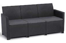 Keter MARIE 3 SEATERS SOFA  - grafit 252979