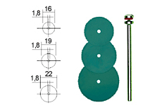 Proxxon Pilové kotoučky z pružinové oceli 3 ks + trn 28830