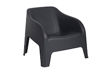 TOOMAX PETRA ARMCHAIR plastové křeslo - grafit Z0185S0--9700